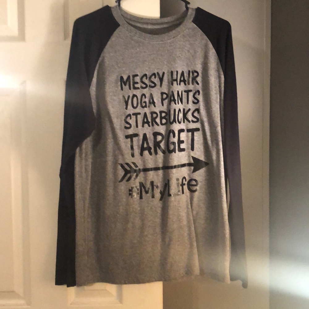 Boutique like raglan tee